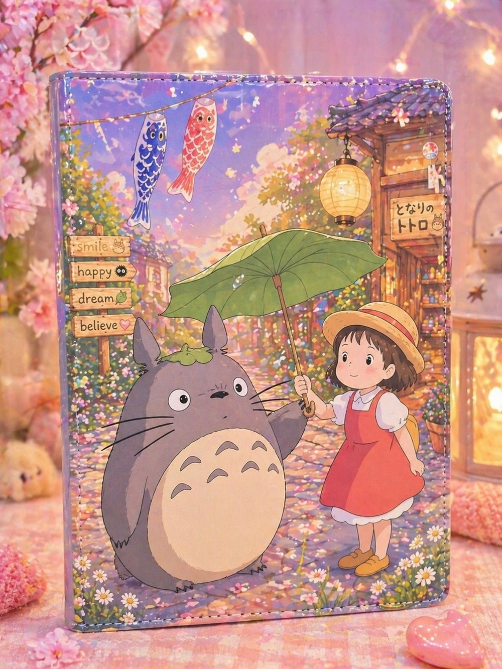 Studio Ghibli Totoro & Mei Umbrella soft cover